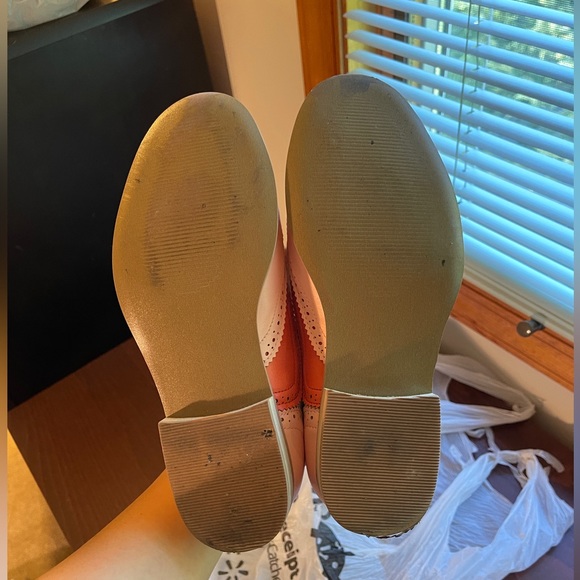 Wanted Peaches & Cream Lace Up Oxfords US5.5 - Picture 7 of 8